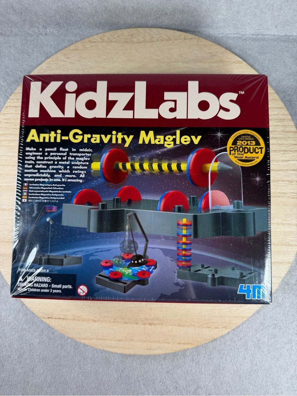 4M KidzLabs Anti-Gravity Maglev Science Kit Magnetic Levitation STEM Experiment